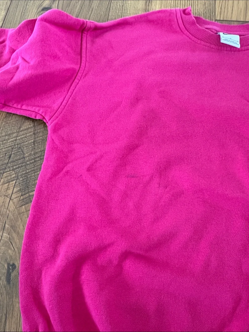 Nike Kids Pink Pullover Crew Sweatshirt- Youth Medium